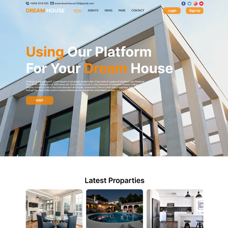 コーポレートサイト